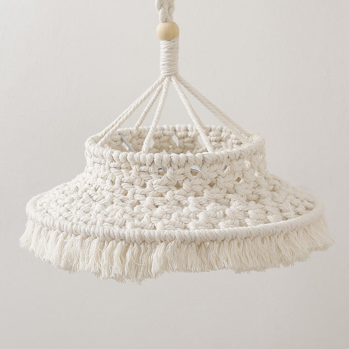 Decorative Macramé Hanging Basket Bowlift