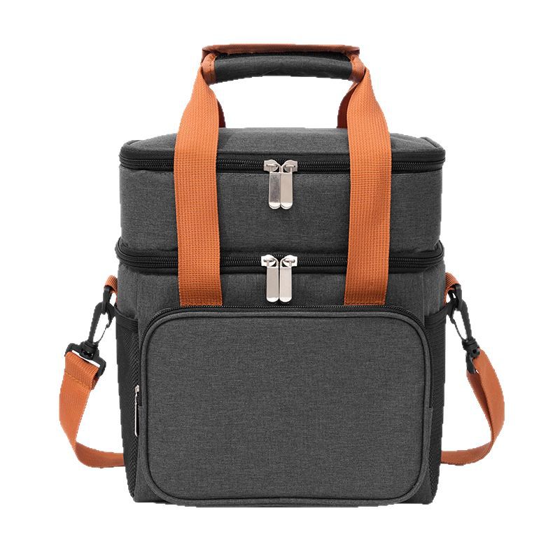 Insulated Dual-Layer Lunch Cooler Bowlift