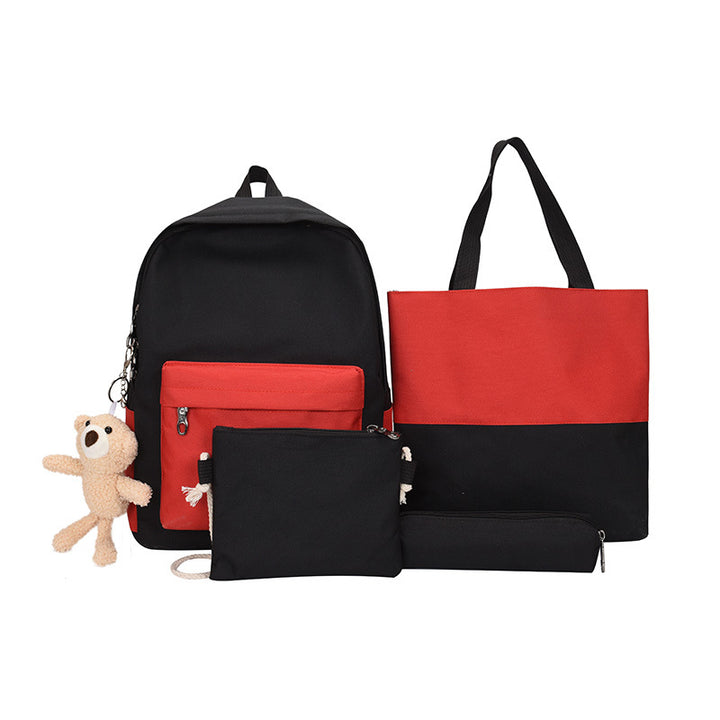 5-Piece Leisure Backpack and Tote Bag Set Bowlift