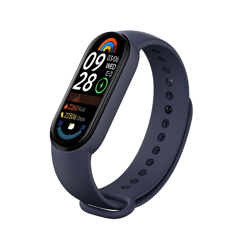 Advanced smart fitness tracker with full touch OLED display and multi-sensor health monitoring Bowlift