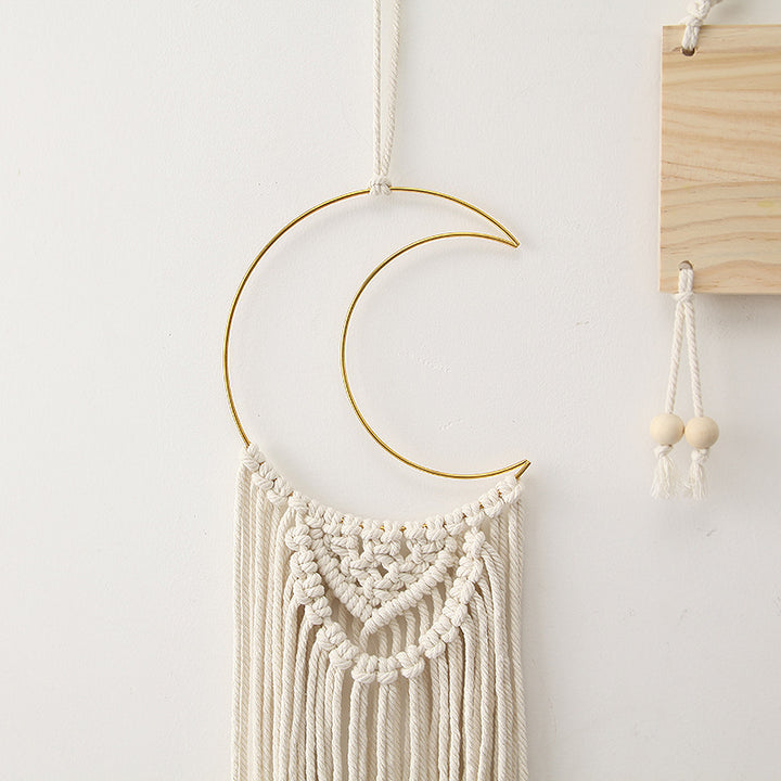 Macramé Moon Wall Hanging Bowlift
