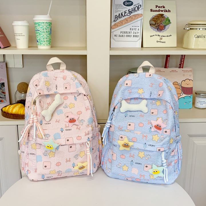 Backpack with Playful Design Bowlift