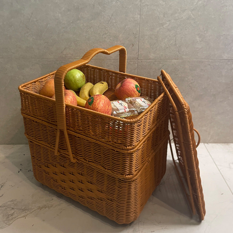 Woven Storage Basket Bowlift