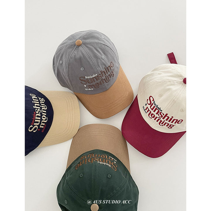 Women's Casual Adjustable Fabric Baseball Cap Bowlift
