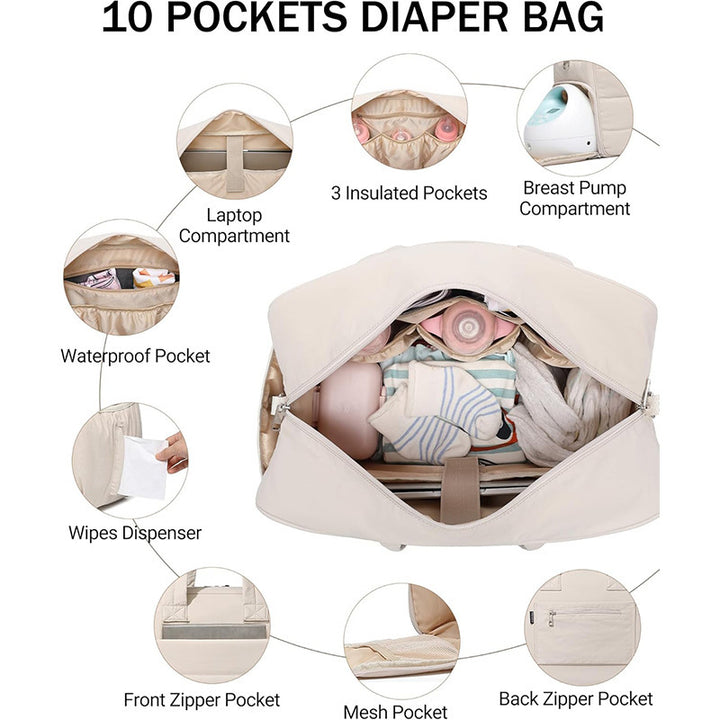 Multifunctional Diaper Bag Bowlift