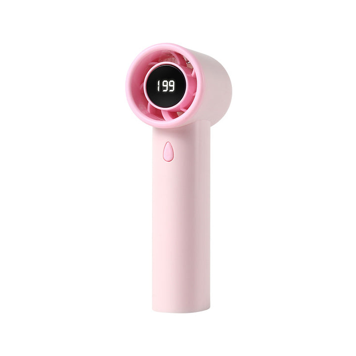 Ladies portable mini fan with LCD display Bowlift