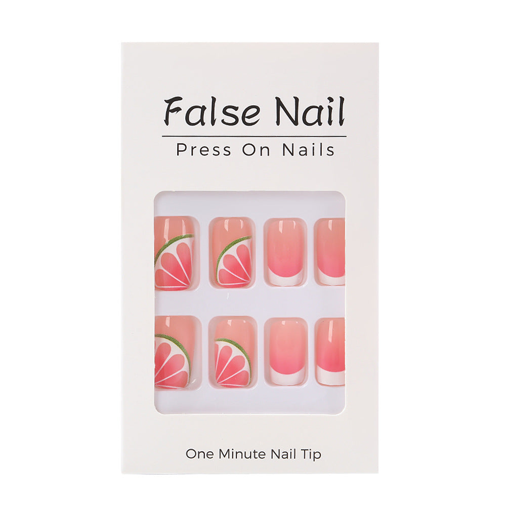 Art Nail Set with Exciting Watermelon Designs Bowlift