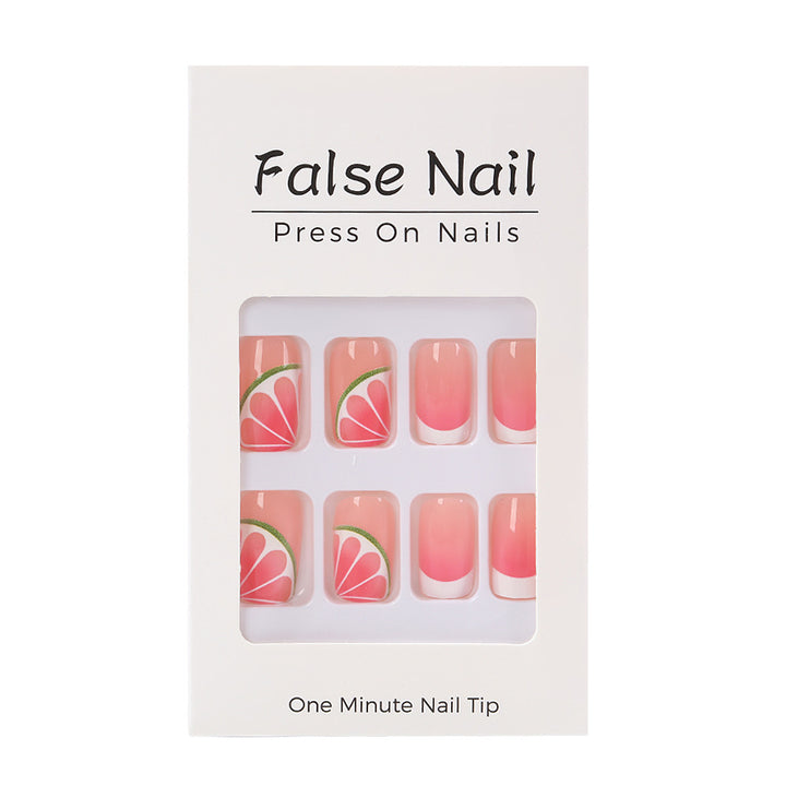 Art Nail Set with Exciting Watermelon Designs Bowlift