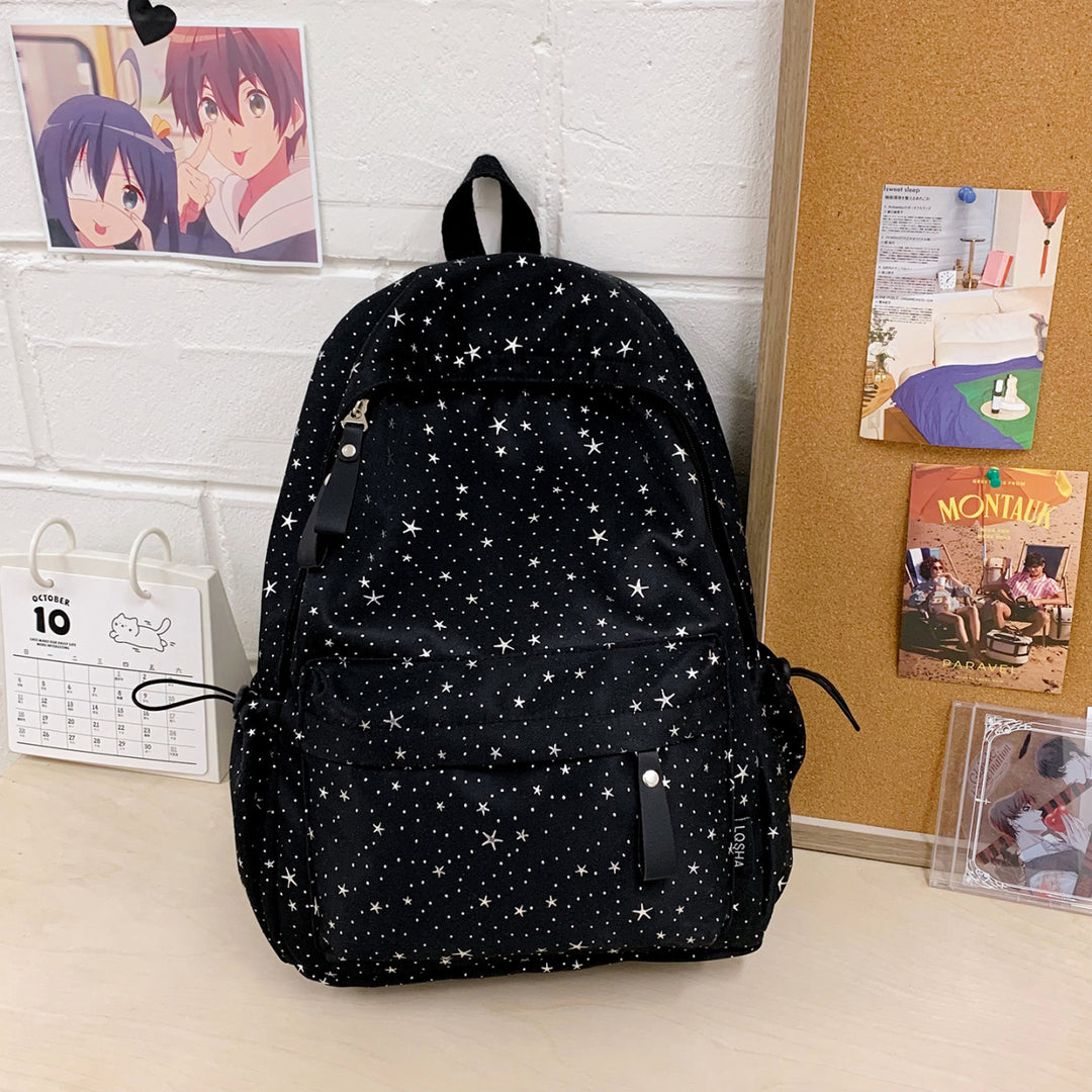 Starry Patterned Casual Backpack