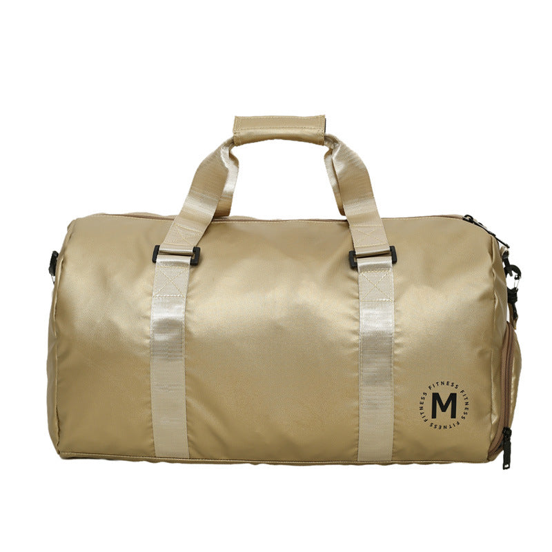 Sporty fitness duffel bag with durable material and intelligent compartment design Bowlift