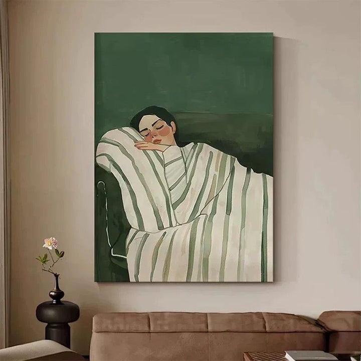 Abstract Figurative Canvas Art
