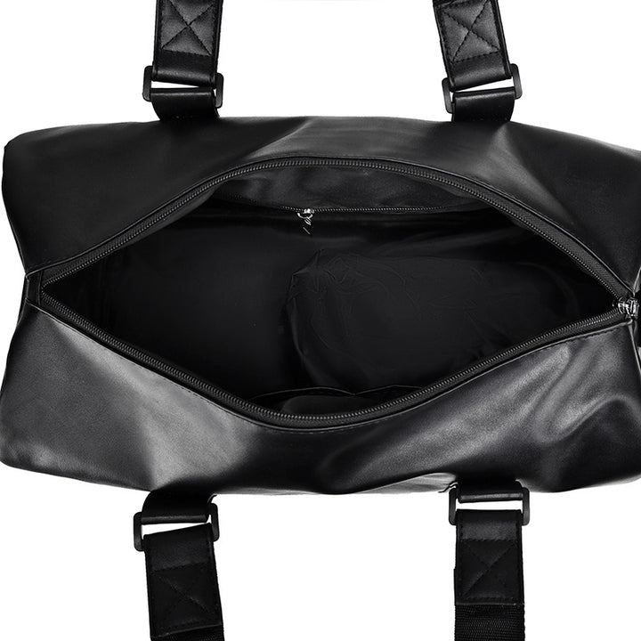Stylish Leather Weekender Bag Bowlift
