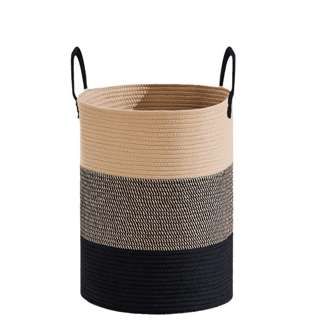 Women's decorative storage basket with two practical handles Bowlift