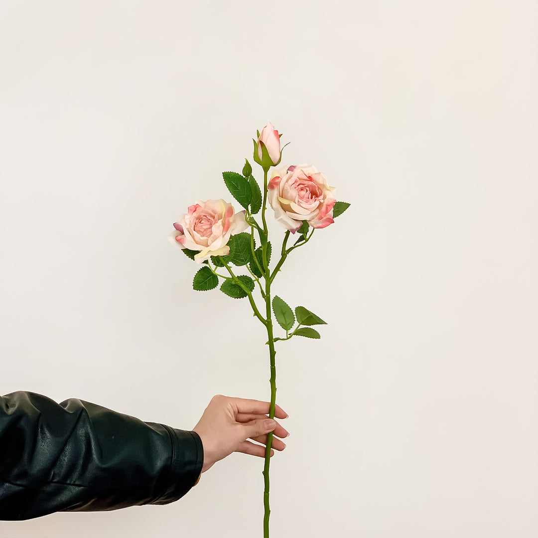 Elegant Faux Rose Stem