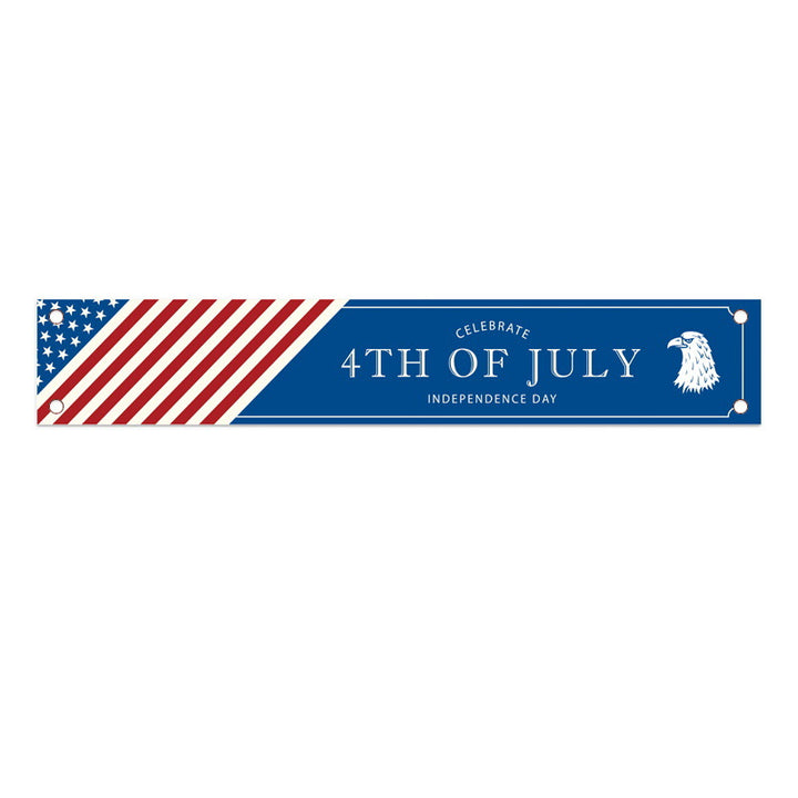 Unisex garden banner with patriotic design by Bowlift