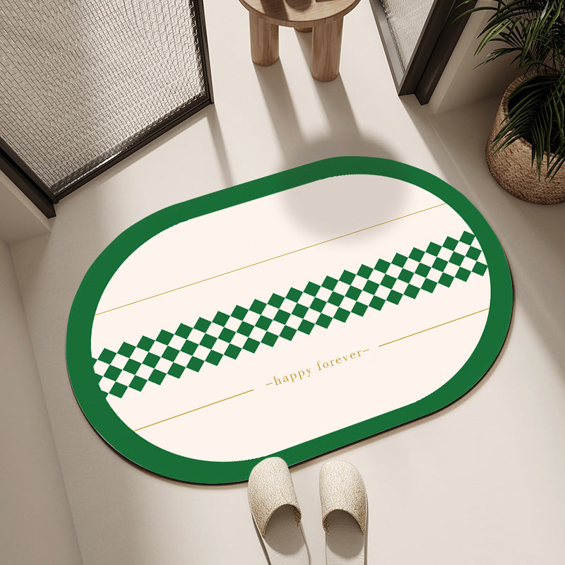 Cheerful Decorative Entrance Mat Bowlift
