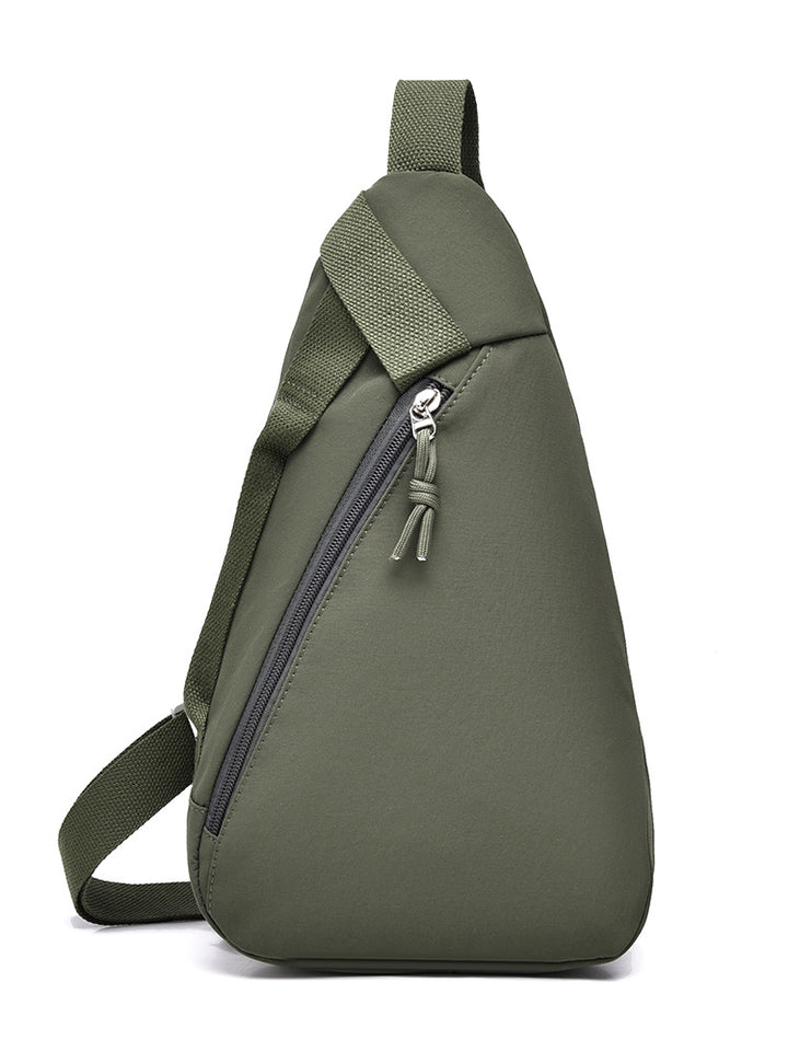 Sling bag with ergonomic design and additional compartments Bowlift
