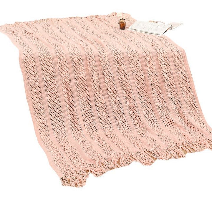 Ladies Large Knitted Blanket Bowlift