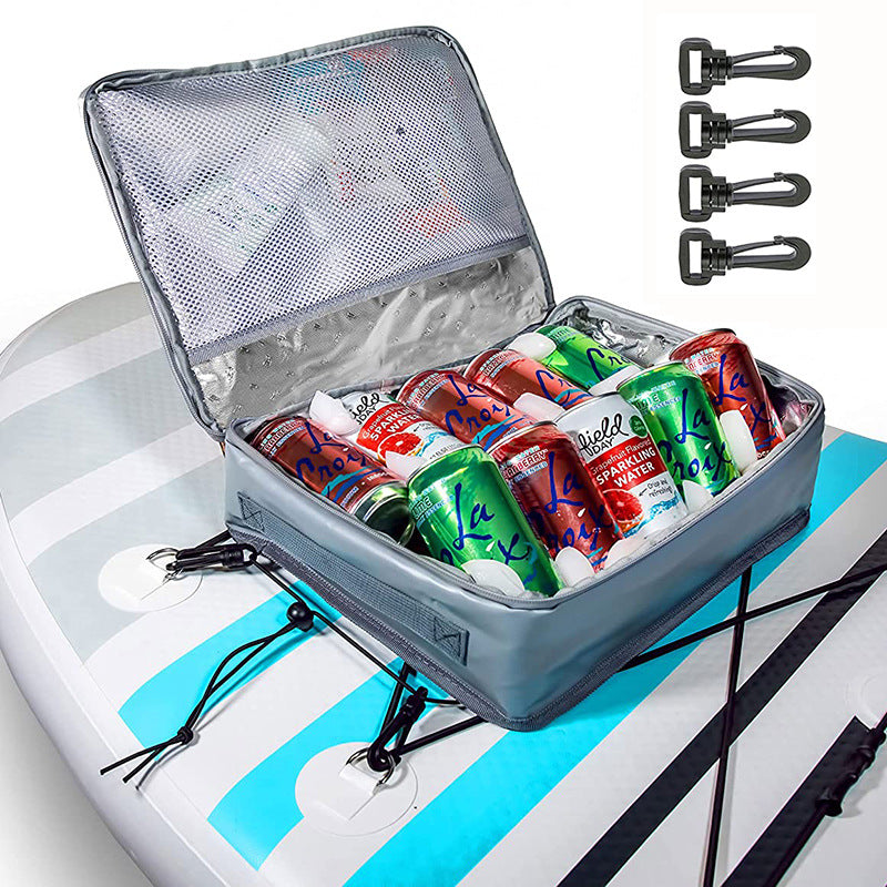 Insulated Cooler Bag with Multiple Compartments Bowlift