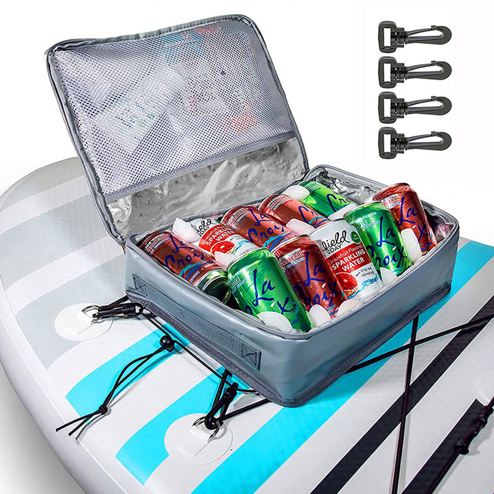Insulated Cooler Bag with Multiple Compartments Bowlift