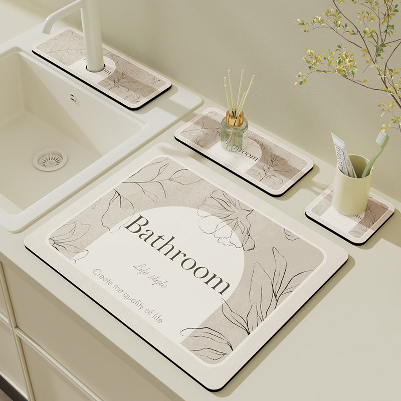 Creative Kitchen Sink Mat Bowlift