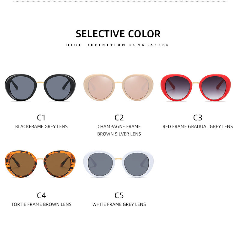 Women's Vintage Sunglasses in Elegant Shield Design Bowlift