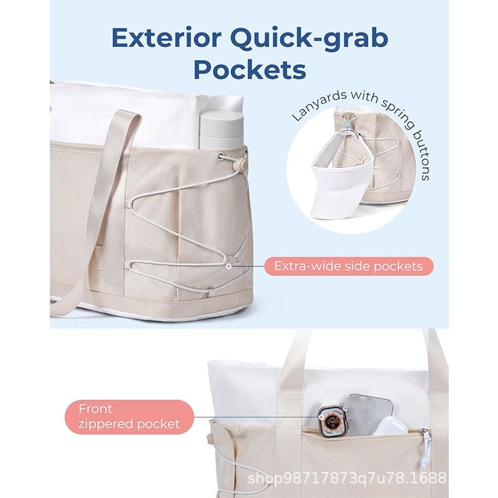 Multifunctional shopping bag with insulated compartments Bowlift
