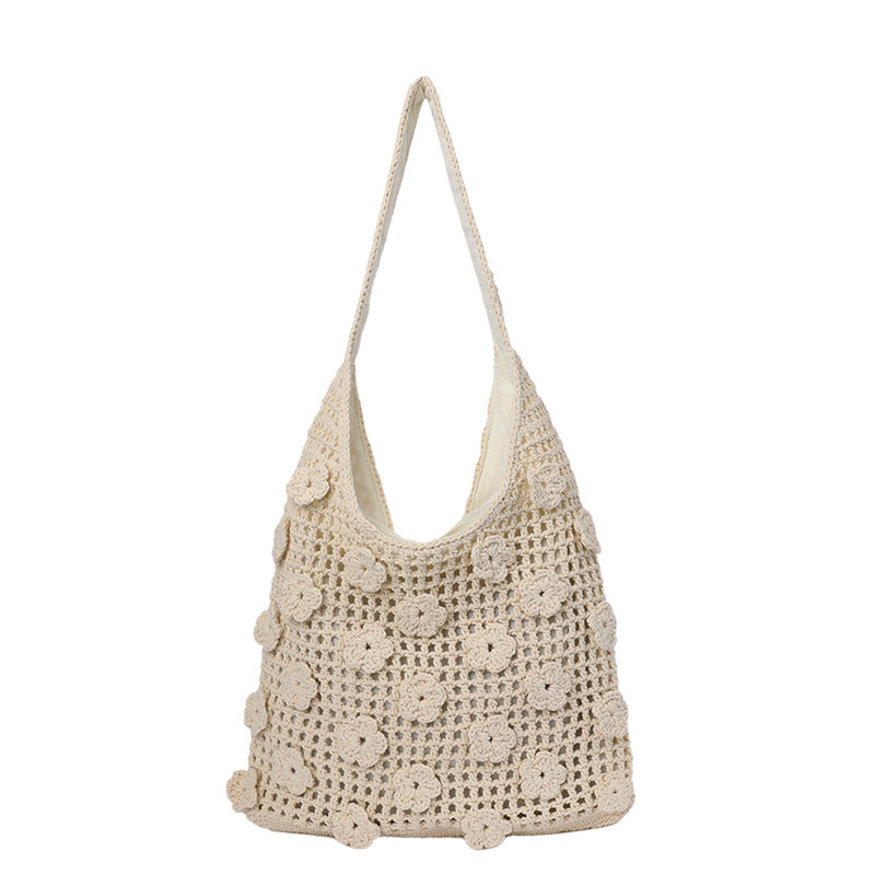 Structured Crochet Handbag Bowlift