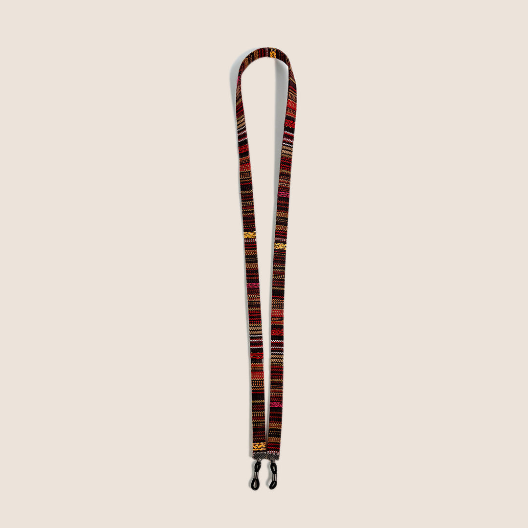 Artistic Patterned Eyewear Retainer Bowlift