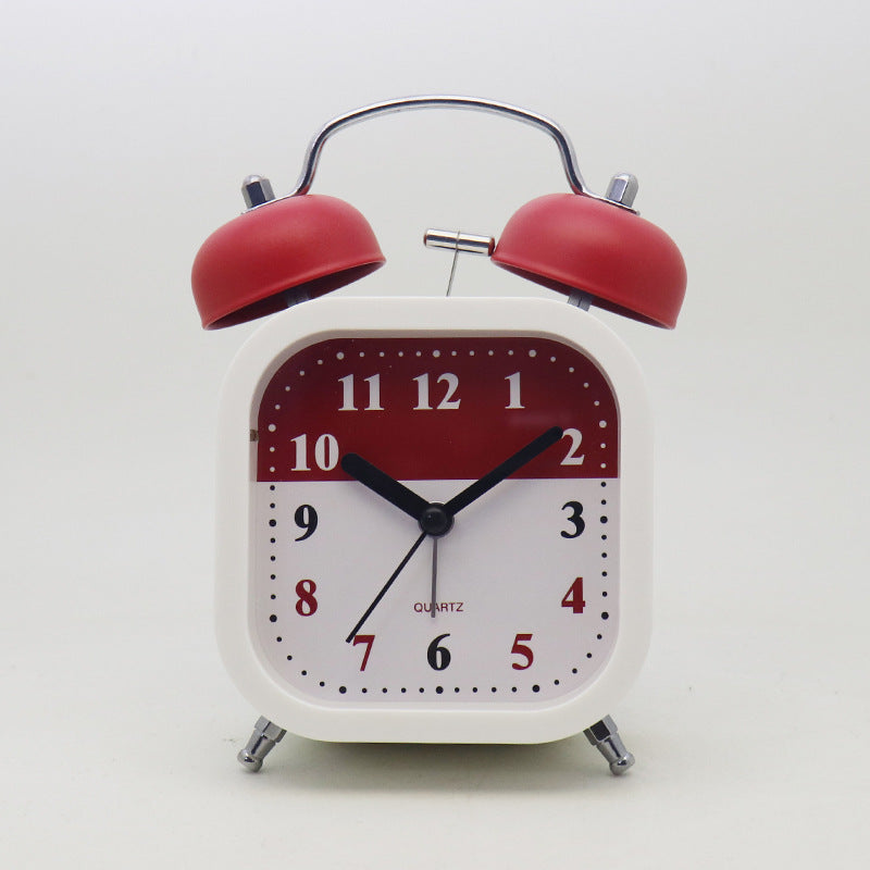 Quarz Alarm Clock in Modern Retro Style Bowlift