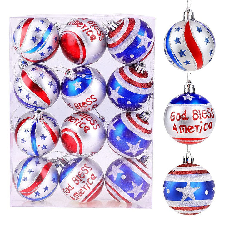 Unisex nan festive Christmas bauble set with star and text design Bowlift