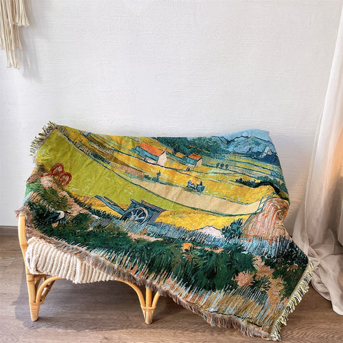 Artistic Tapestry Throw Blanket