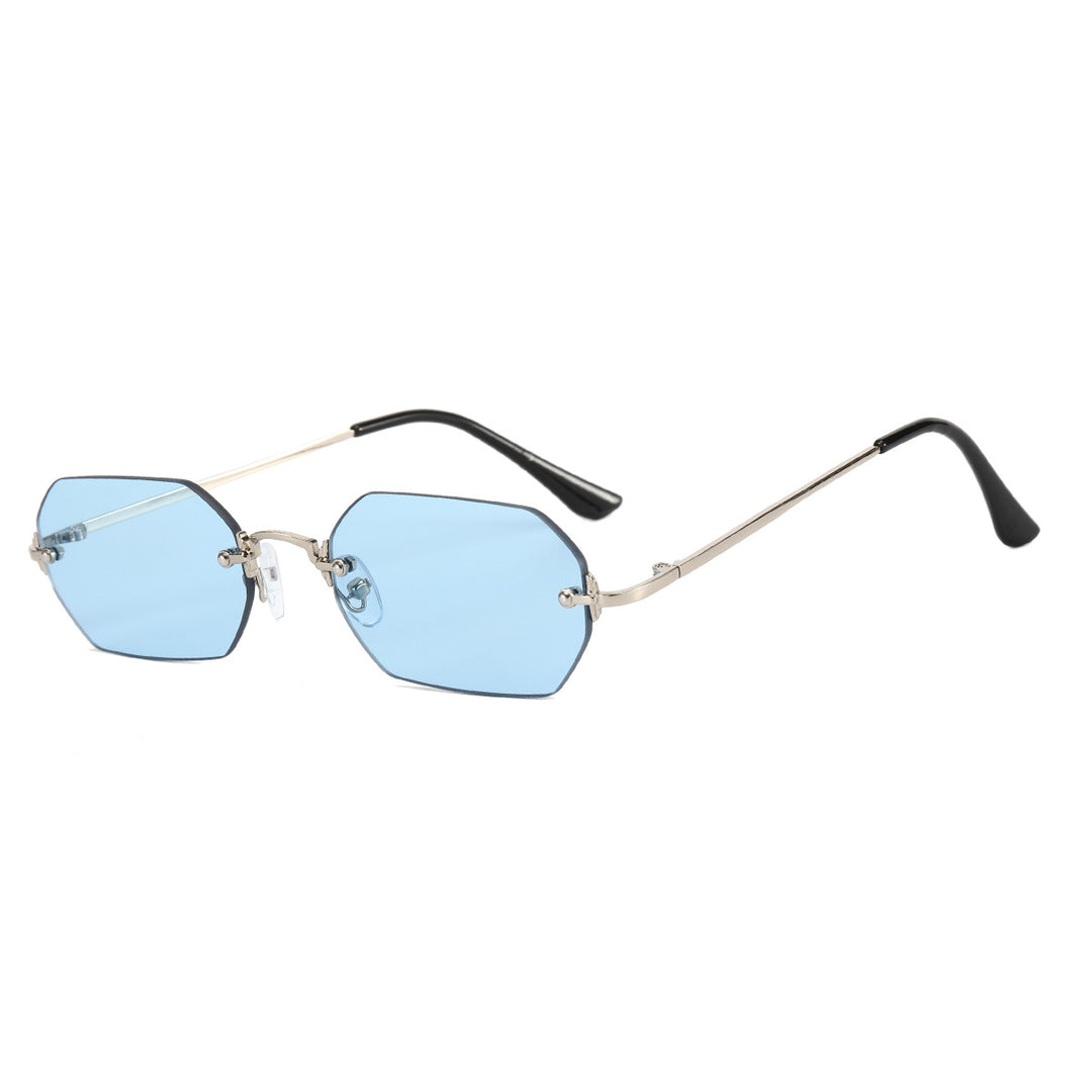 Women’s fashionable sunglasses with innovative hexagonal design and UV protection Bowlift