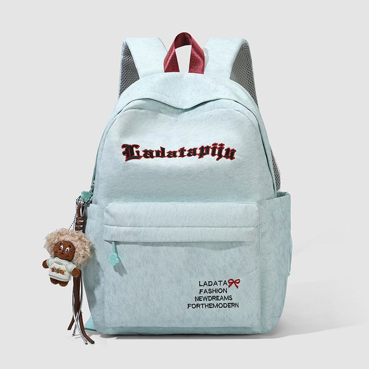 Casual Embroidered Backpack