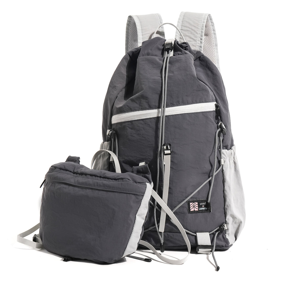 Versatile Hiking Backpack Set Bowlift