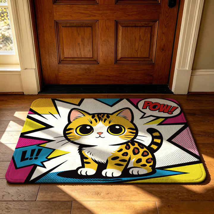 Cartoon-Themed Area Mat
