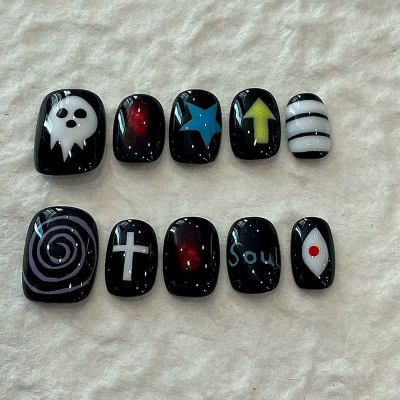 Playful Artistic Nail Art Design Set Bowlift