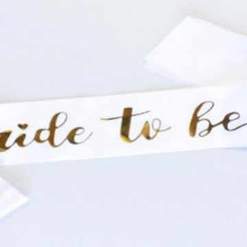 Women's Wedding Sash Set Bowlift