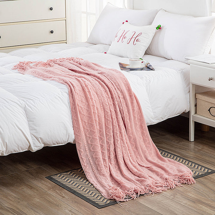 Cozy Knitted Blanket