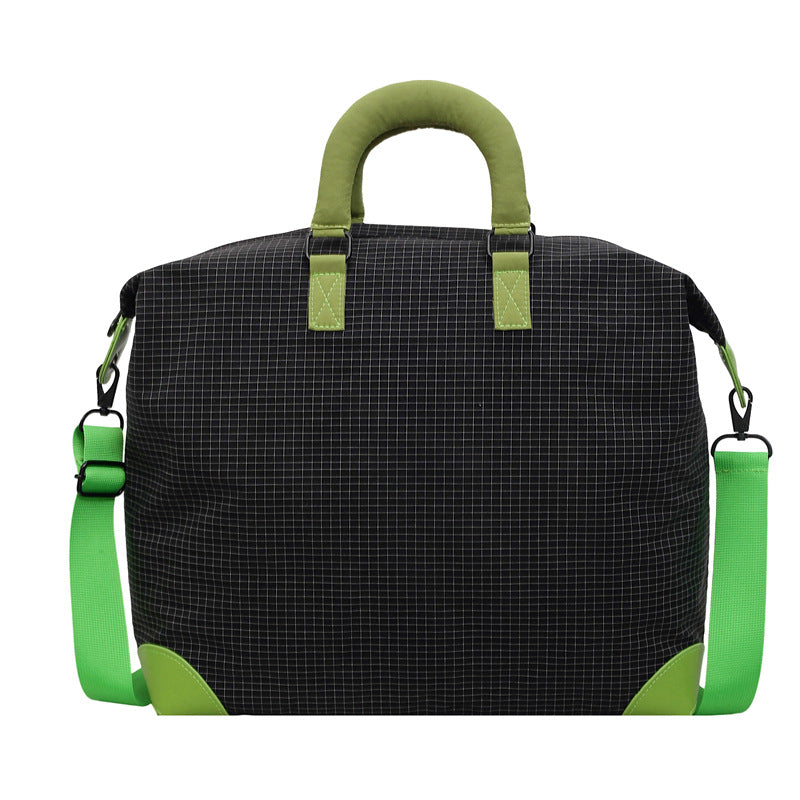 Fashionable Travel Bag with Ergonomic Carrying Strap and Structured Interior Bowlift