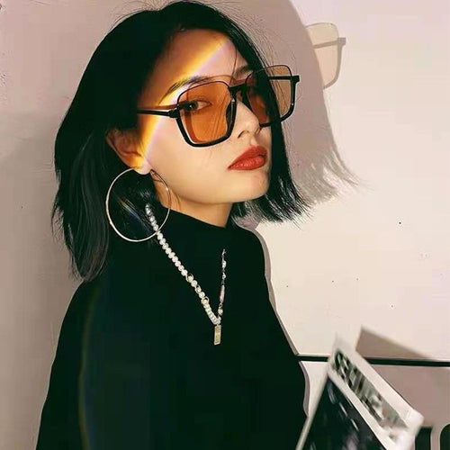 Women's Fashion Square Sunglasses with High-Quality UV Protection Bowlift