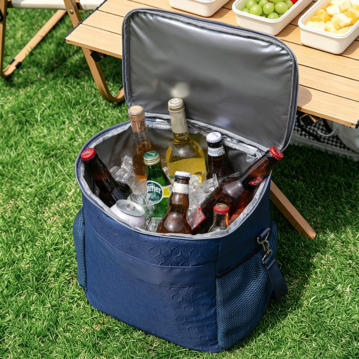Insulated Cooler Bag with Practical Side Pockets Bowlift