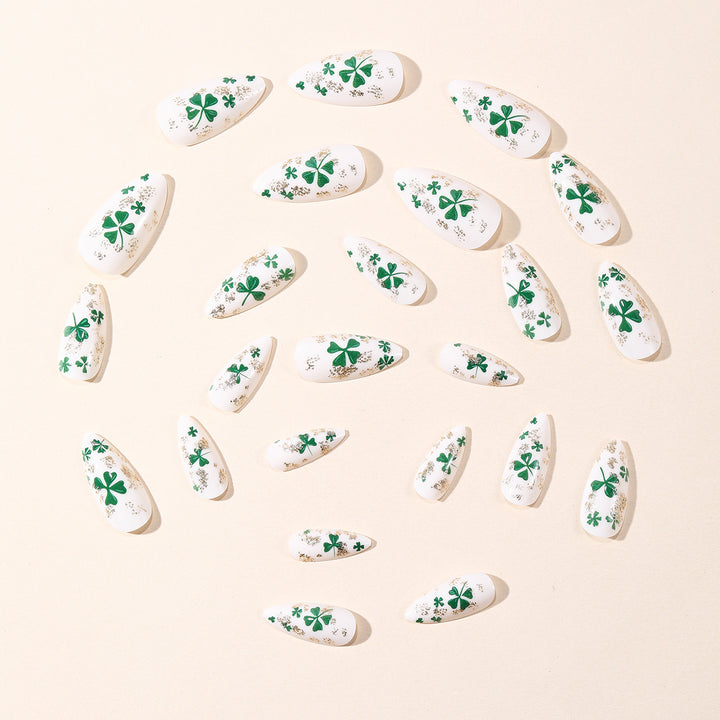 3D Shamrock Clove Nail Art Extensions Bowlift