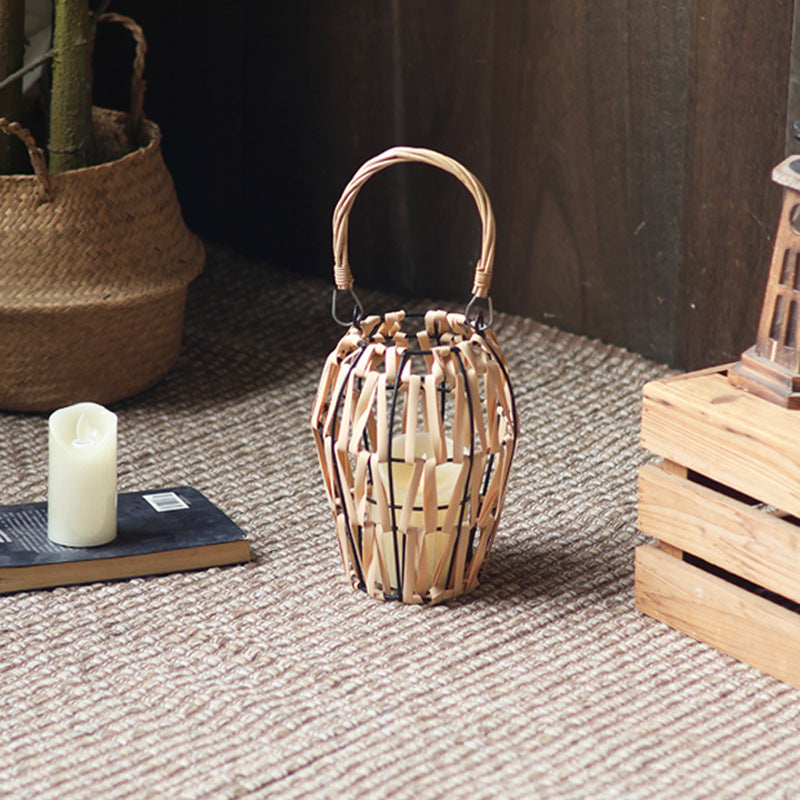 Handmade Basket Lamp Bowlift