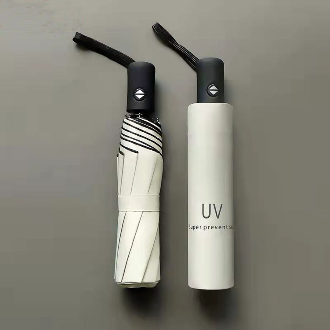 Ladies UV Protection Folding Umbrella with Innovative Mechanism Bowlift