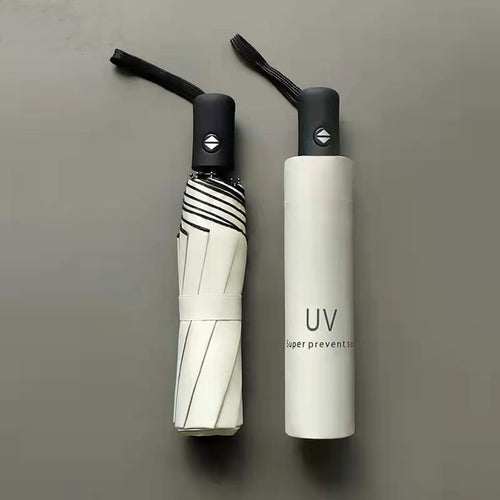 Ladies UV Protection Folding Umbrella with Innovative Mechanism Bowlift