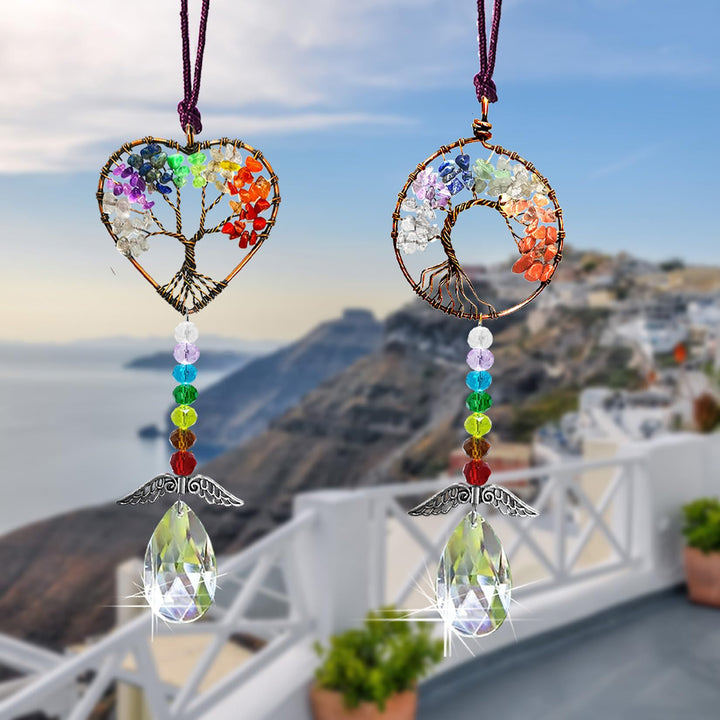 Artistic Angel-Inspired Sun Catcher Bowlift
