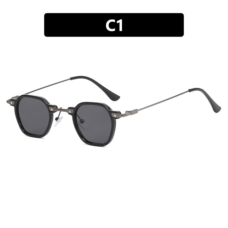 Ladies stylish sunglasses with unique hexagonal shape and sturdy frame Bowlift