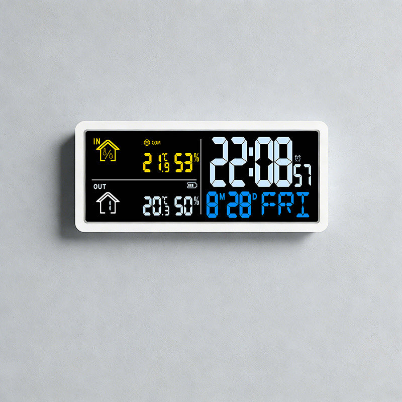 Digital weather forecast clock with hygrometer Bowlift