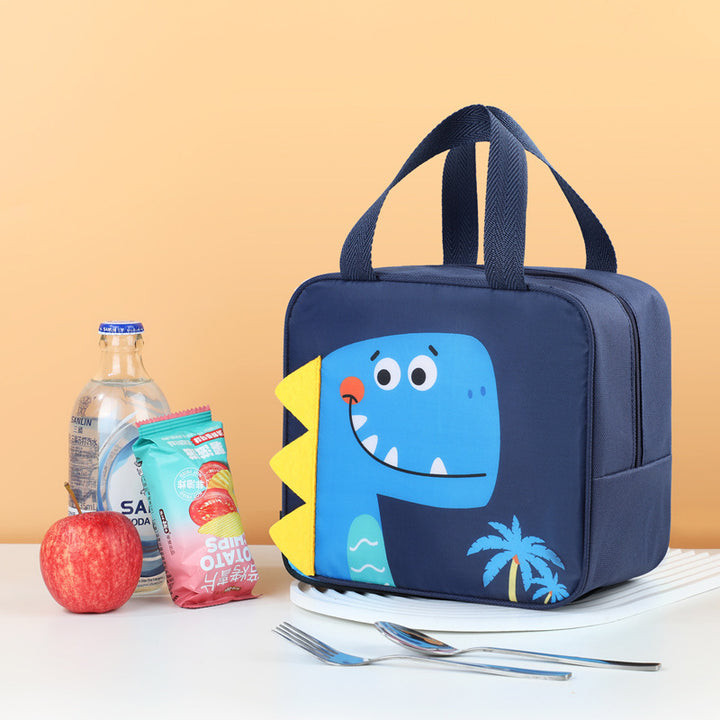 Insulated Dinosaur-Themed Lunch Bag